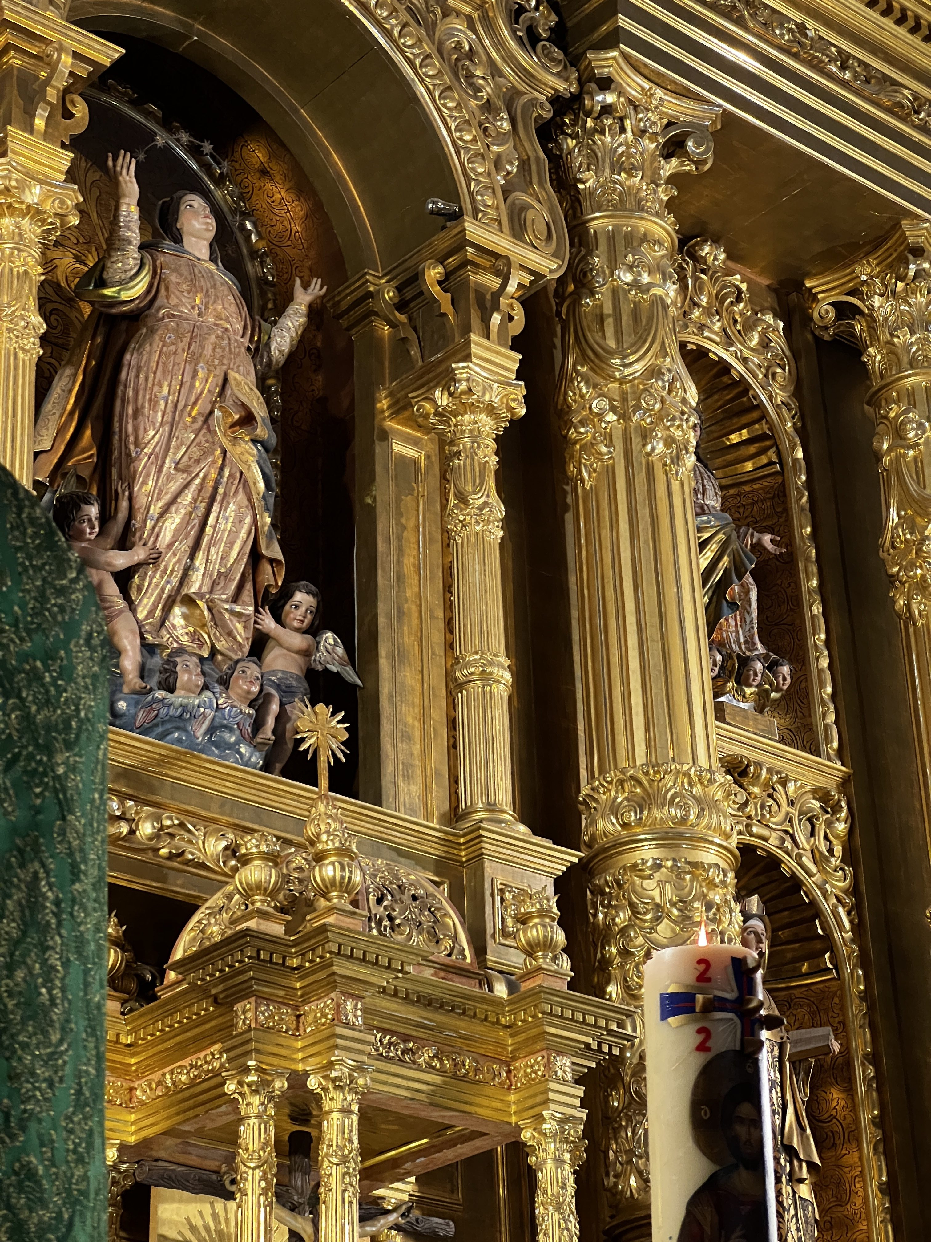 Fotografía altar iglesia de La Asunción Jódar 