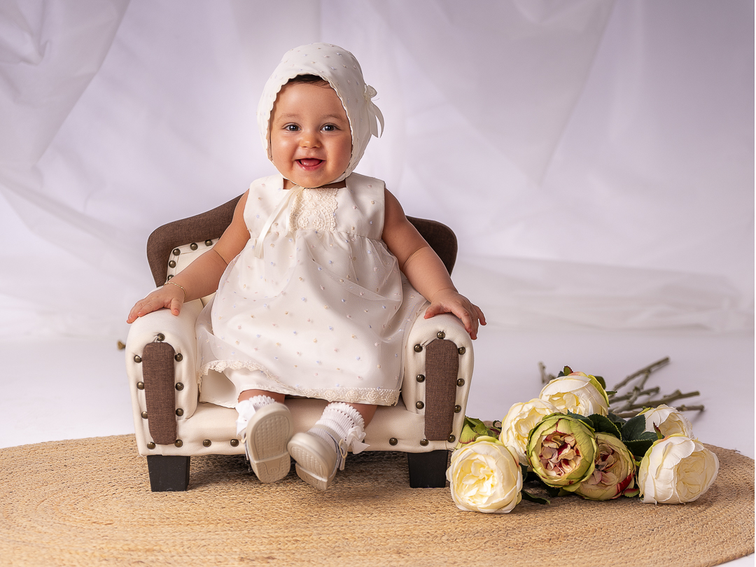 foto bautismo bebé en latorre fotografo de jódar